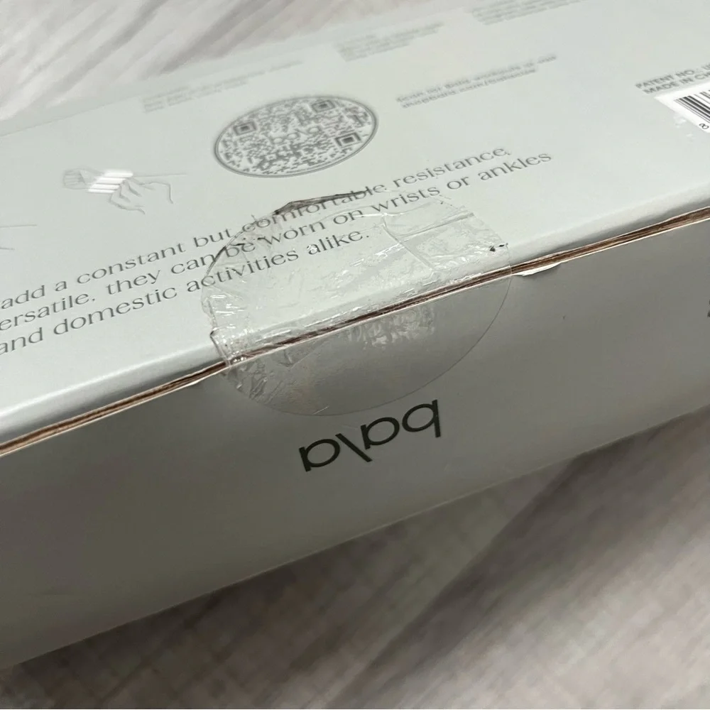 NEW BALA 2 Pound Bangles in Bone White Wrist Weights Pilates Yoga Viral - Picture 11 of 13